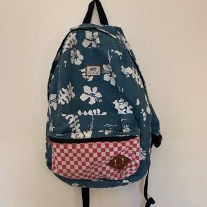 retro vans full size backpack